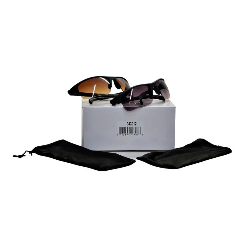 Innovative Eyewear Black Frame Sunglass Readers For Men – 2-Pack 1