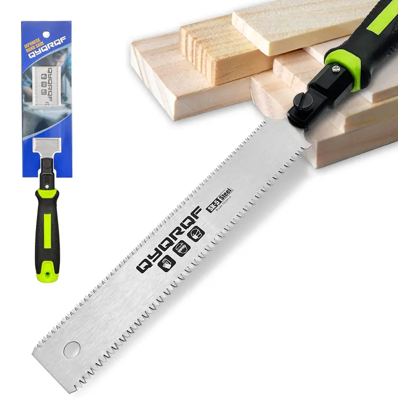 Japanese Pull Saw – 7-Inch (18 Cm) Double-Edge Flush-Cut Carpenter’S Saw 1