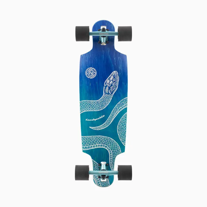 Landyachtz Drop Cat Python 33" Compact Drop-Through Longboard 1