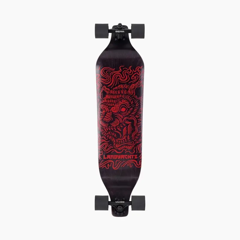 Landyachtz Evo Bear 39" Drop-Down Longboard For Stability 1
