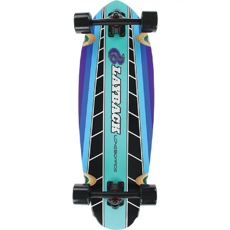 Layback Fast Track 30-Inch Complete Cruiser Longboard 1