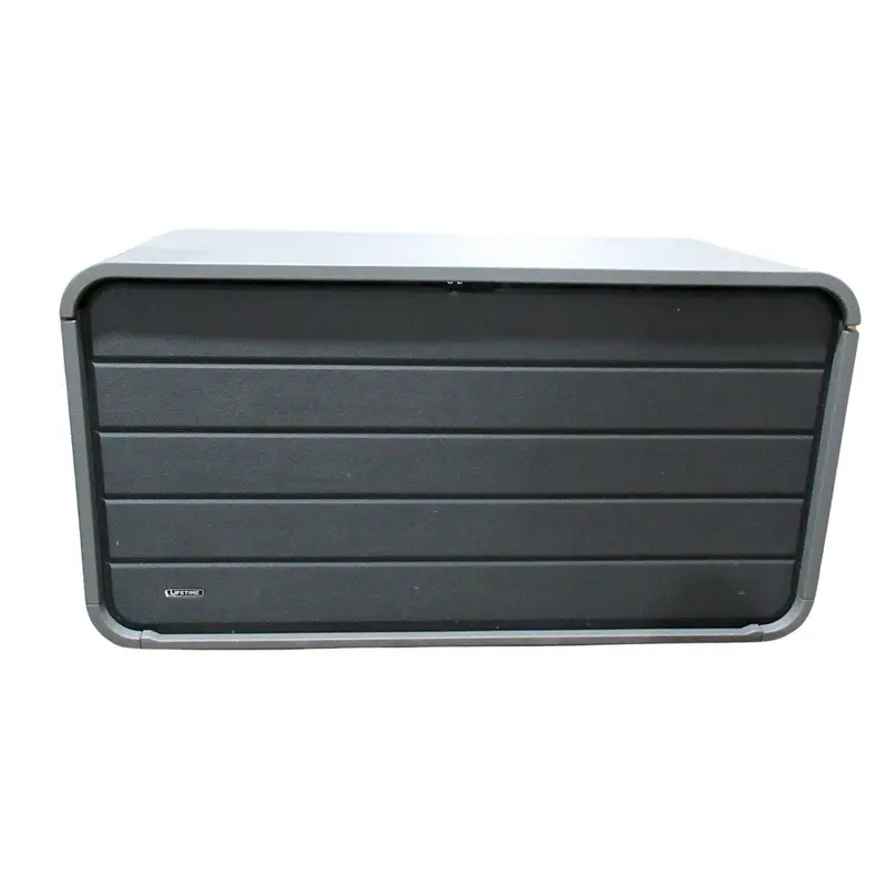 Lifetime 165-Gallon Modern Outdoor Storage Deck Box 1