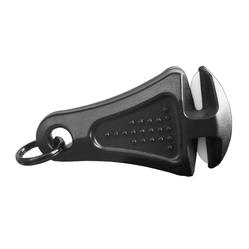 Line Cutterz Ceramic Zipper Pull – Compact Black Cutting Tool Accessory 1
