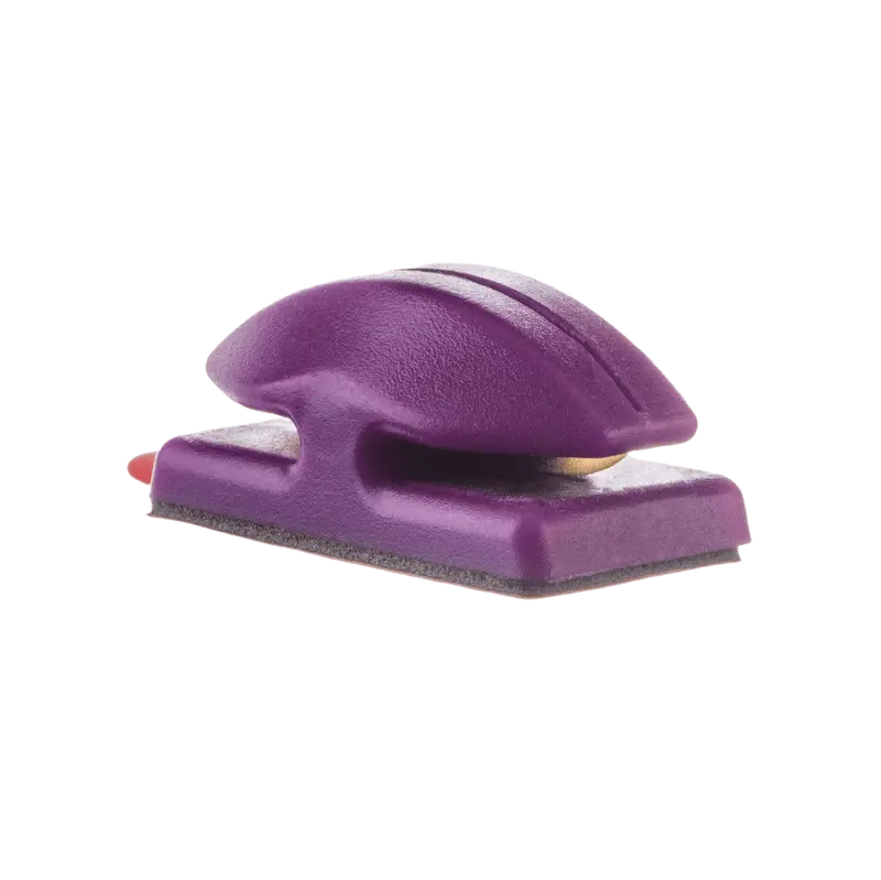 Line Cutterz Peel-And-Stick Flat Mount – Purple Surface Anchor 1
