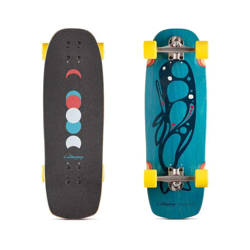 Loaded Ballona Moby 27" Cruiser Longboard – Navy Blue 1
