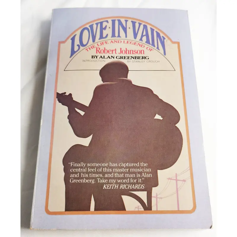 Love In Vain By Alan Greenberg – First Edition Hardcover, Pre-Owned Collectible 1