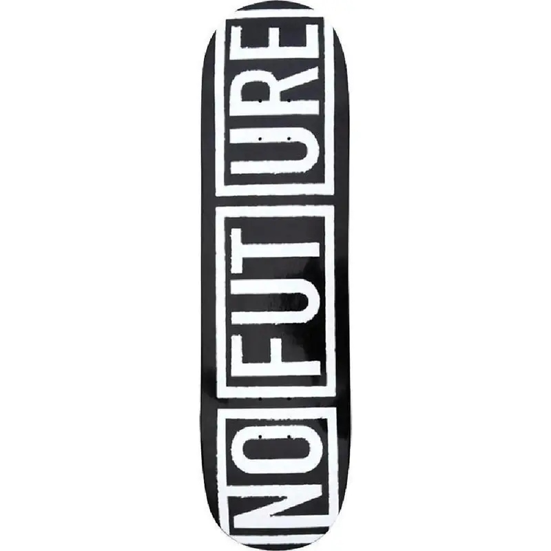 Madrid No Future Bar Street & Pool Skateboard Deck 1