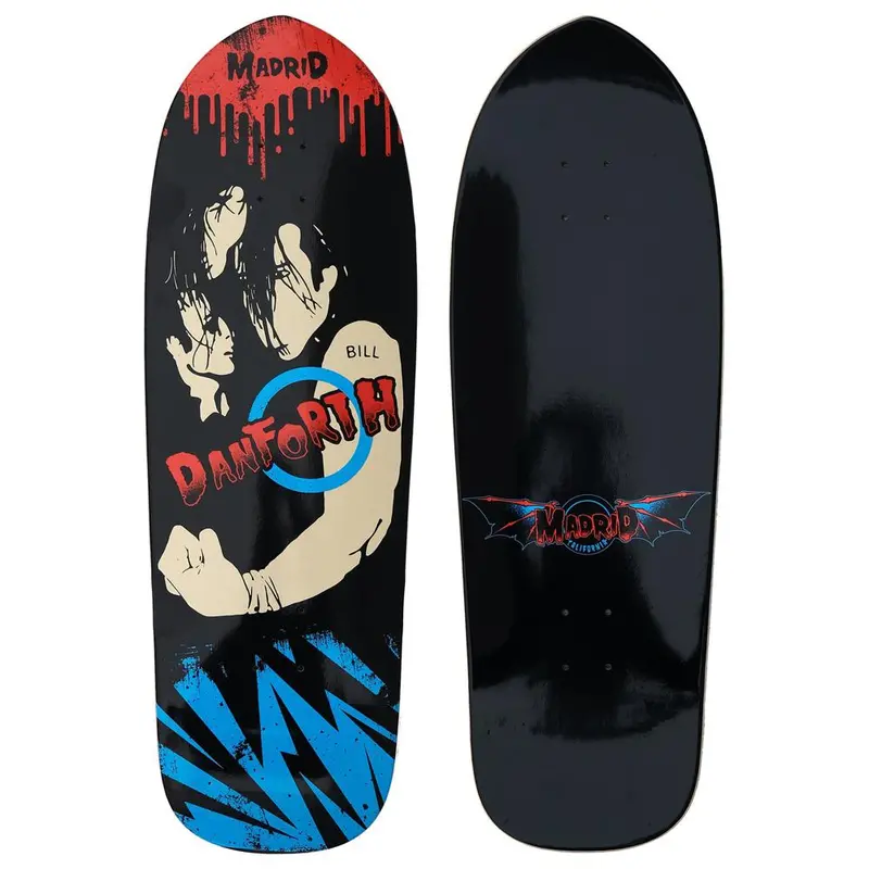 Madrid Retro Bill Danforth Freeride Limited-Edition Longboard Deck 1