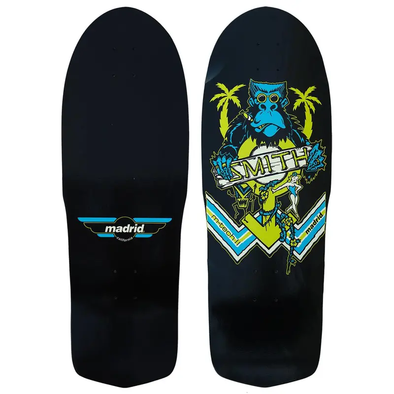 Madrid Retro Mike Smith Glow-In-The-Dark 30.75" Old School Deck 1
