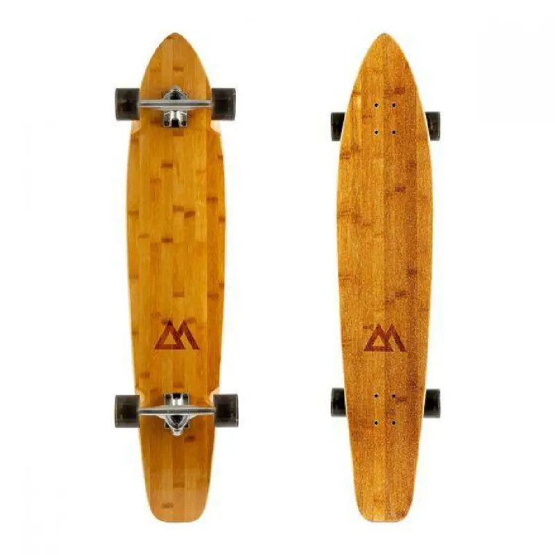 Magneto 44-Inch Kicktail Longboard With Black Wheels 1