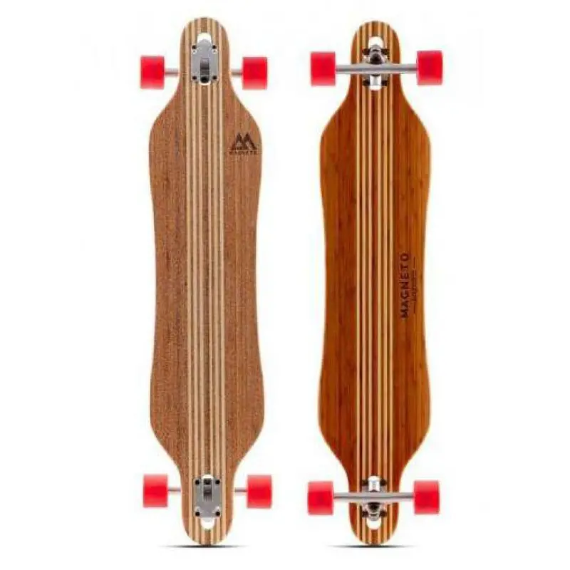 Magneto Hana 42-Inch Bamboo Drop-Through Cruising Longboard 1