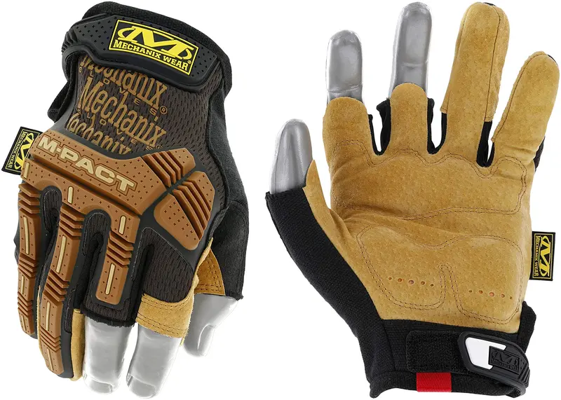 Mechanix Wear M-Pact Framer Leather Work Gloves 1