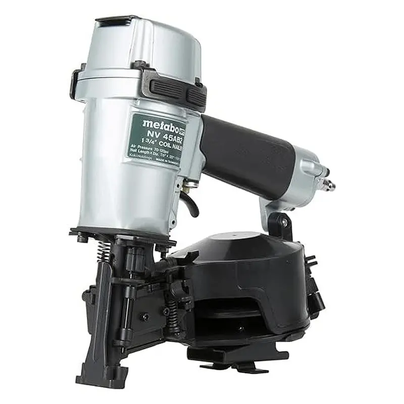 Metabo Hpt 16° Pneumatic Roofing Nailer — Accepts 7/8" To 1-3/4" Coil Nails 1