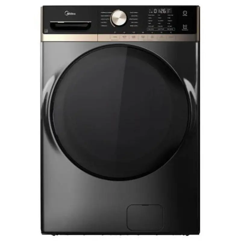Midea Mlhw52S6Bgg 5.2 Cu. Ft. Metallic Grey Front-Load Washer 1