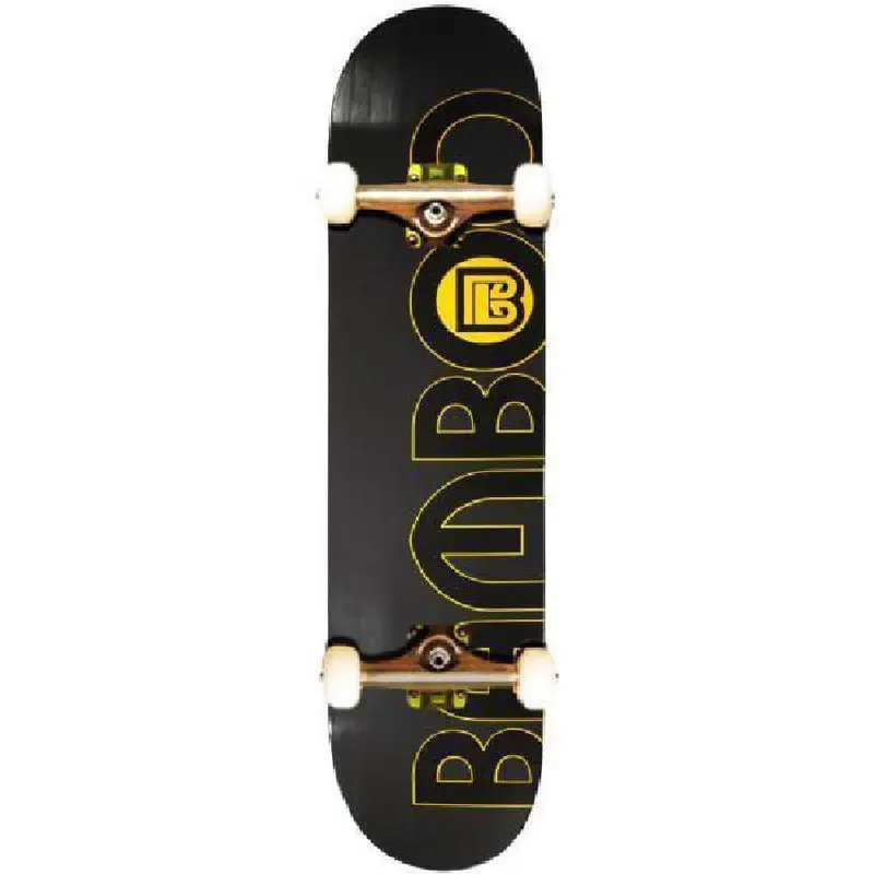 Natural Bamboo Circle Skateboard – Pre-Assembled Complete Cruiser 1