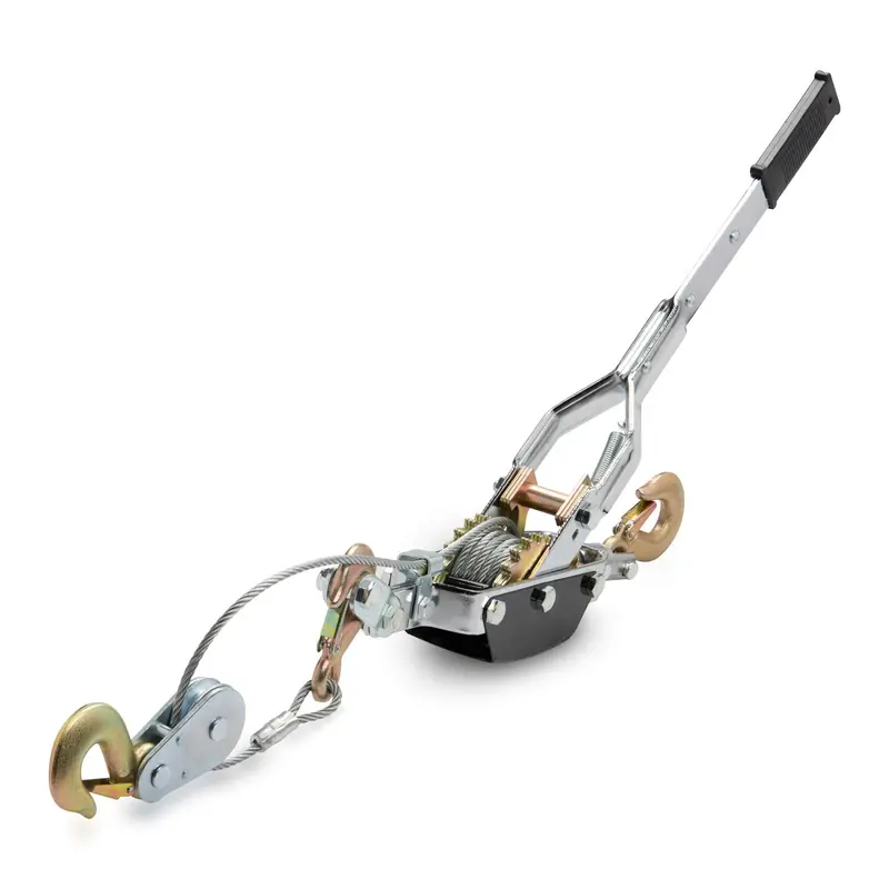Neiko 5-Ton Electric Winch System – Triple-Hook Setup, Dual-Gear Motor, Heavy-Duty Cable & Accessories 1