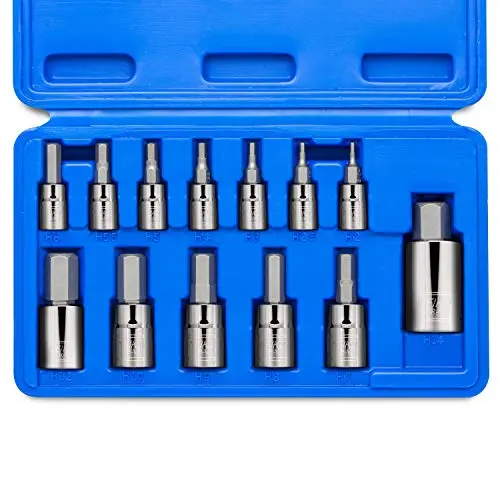 Neiko Pro-Grade 13-Piece Metric Hex Key Set – Precision Ground, Full-Length Ball Ends 1
