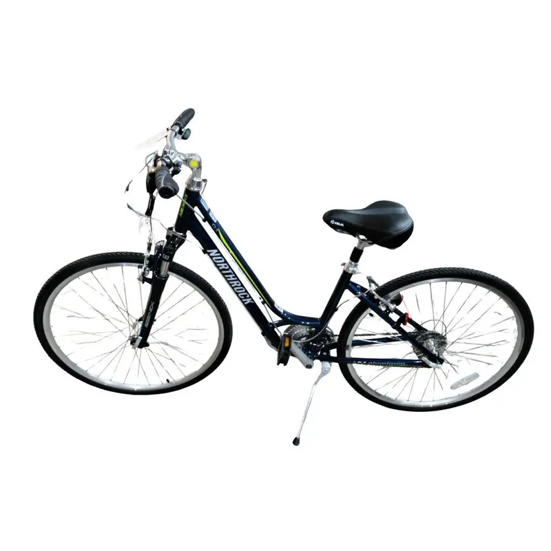 Northrock Cl5 Blue Comfort Hybrid Bike For Women And Men 1
