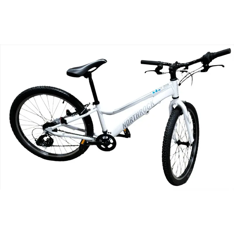 Northrock Gs24 Girls’ 24-Inch Bike – Stylish White Frame With Alloy Components 1