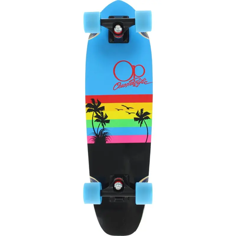 Ocean Pacific Sunset 27" Navy And Black Cruiser Longboard 1