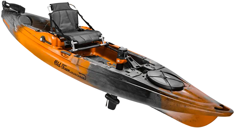 Old Town Sportsman Bigwater Pdl 132 Pedal-Drive Kayak 1