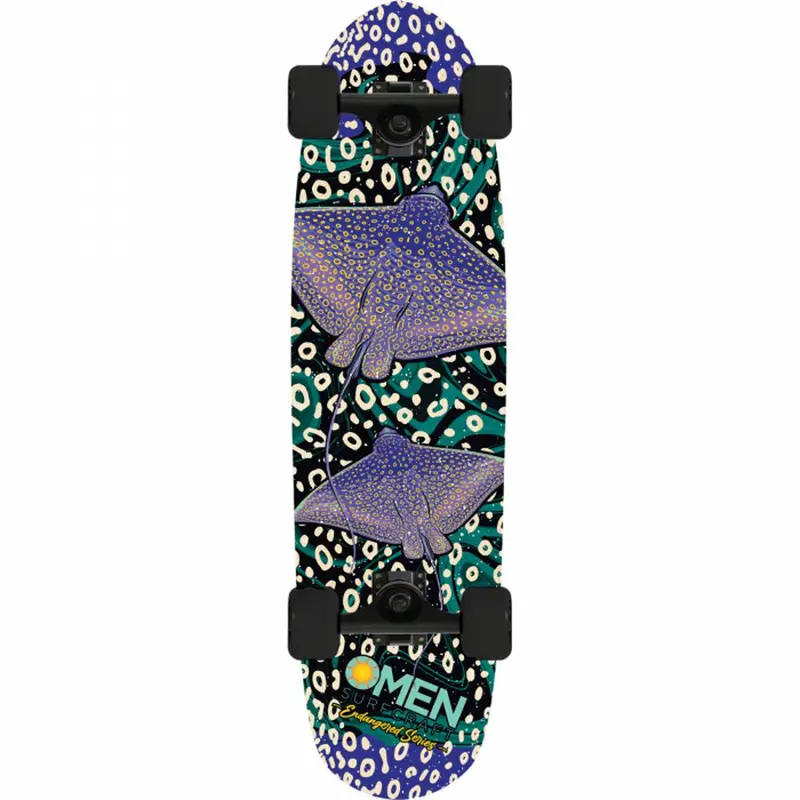 Omen Banded Eagle Ray Endangered Series 33-Inch Cruiser Longboard 1