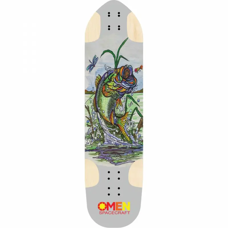 Omen Giza Bigmouth 36-Inch Downhill And Freeride Longboard Deck 1