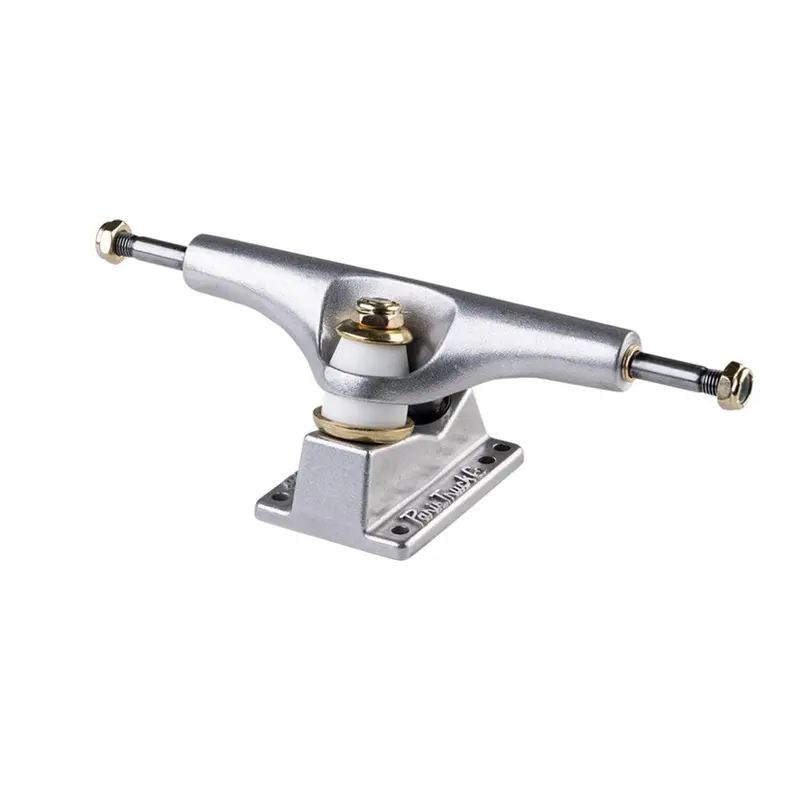 Paris Street 149Mm White & Gold Skateboard Trucks (Pair) 1
