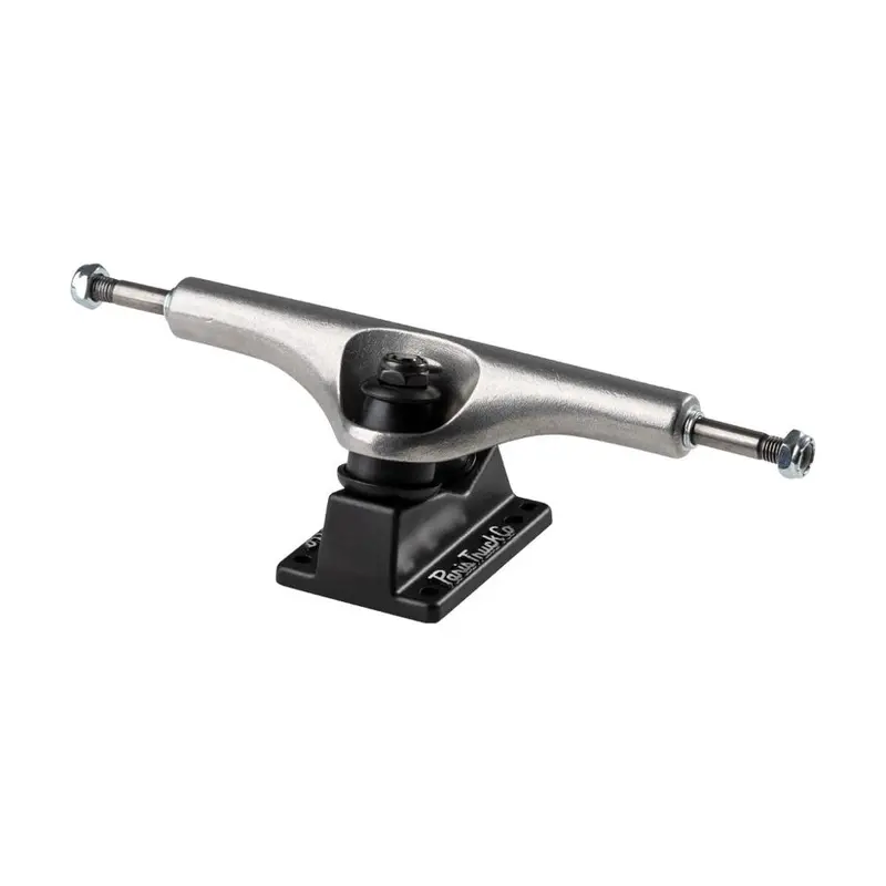 Paris Street 169Mm Raw & Matte Black Skateboard Trucks (Pair) 1