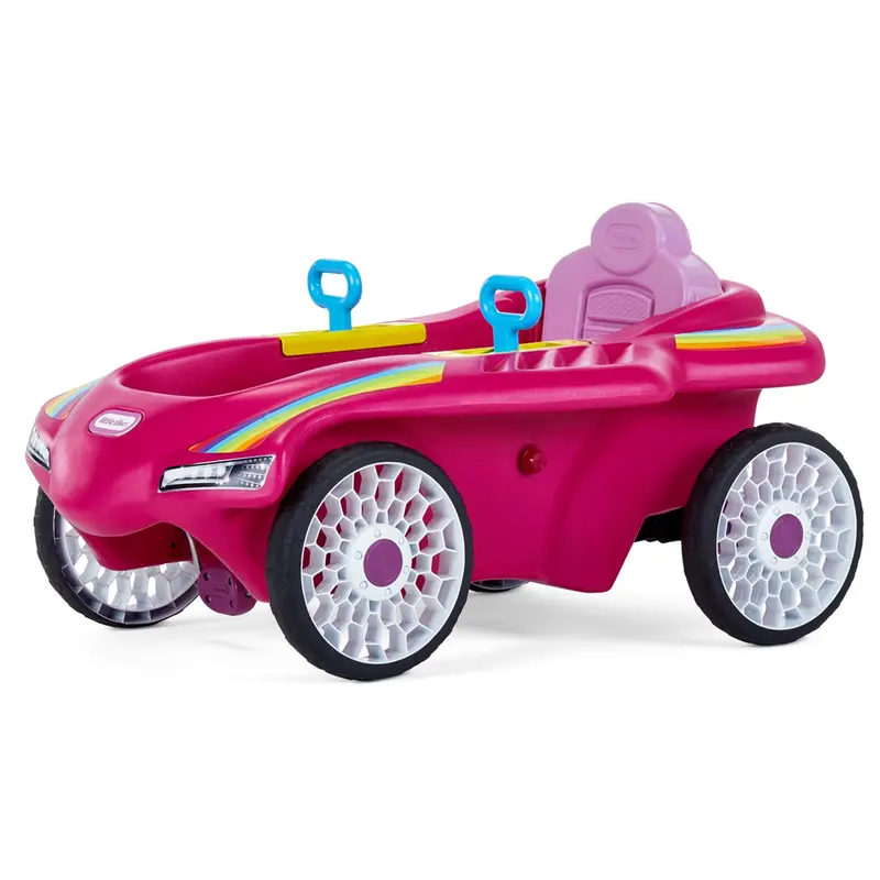 Pink Jett Car Racer Ride-On 1