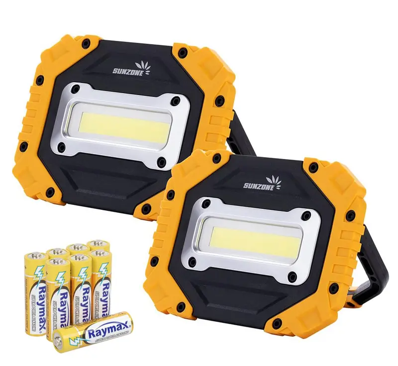 Portable Led Work Light & Spotlight – Waterproof, Construction-Site Ready, Includes Sos Mode, Ideal For Camping, Hiking & Auto Repair 1