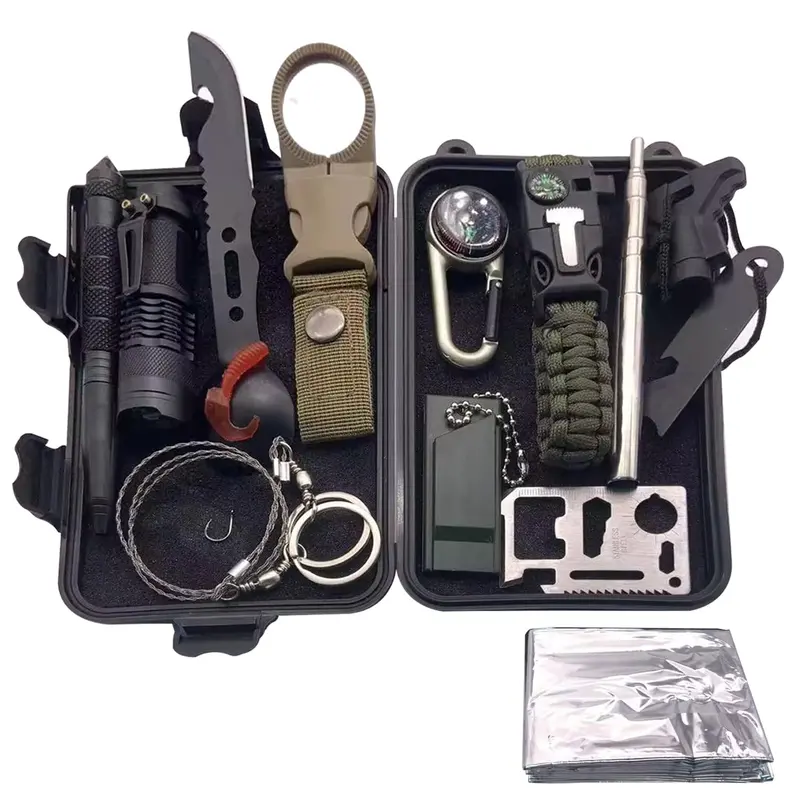 Professional Outdoor Emergency Survival Kit – Field-Ready Gear For Hiking, Backpacking & Crisis Preparedness 1