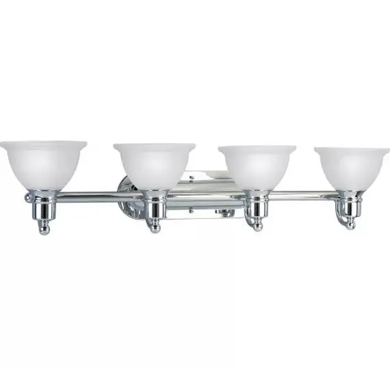 Progress Lighting P4111 4-Light Polished Chrome Bath Wall Bracket 1