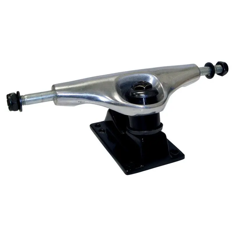 Punked 150Mm Chrome-And-Black Skateboard Trucks (Pair) 1