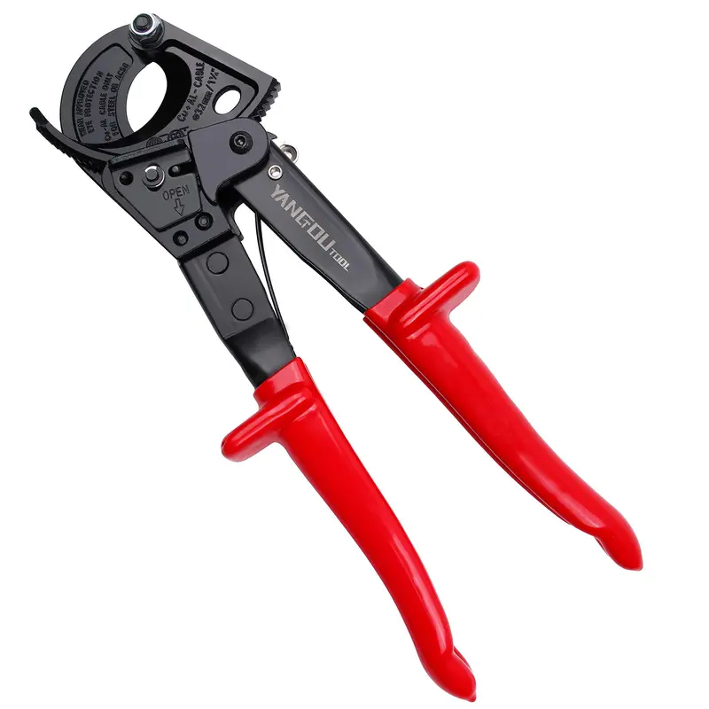 Ratcheting Aluminum Cable Cutter – Heavy-Duty Wire Shear For Cables Up To 240 Mm² 1