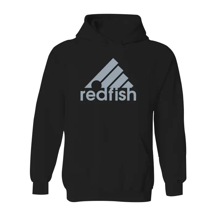 Redfish Classic Heavyweight Hoodie – Gray Printed 1