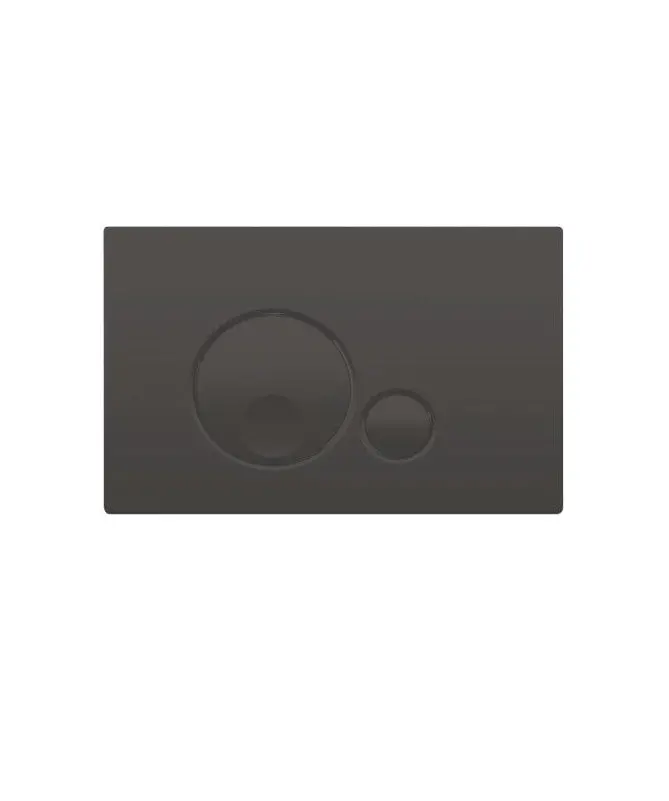 Regiplast / Oli Globe Series Matte Black Flush Plate – Model 152952 (Formerly 187N) 1