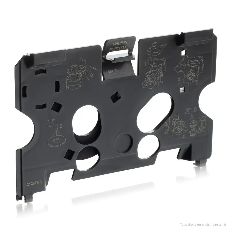 Regiplast/Oli Hygiene Cover Plate | Ref: 740009 | Universal Fit For In-Wall Cisterns 1