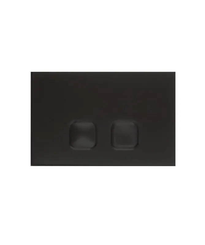 Regiplast / Oli Plain Series Matte Black Flush Plate – Model 070829 (Formerly 183N) 1