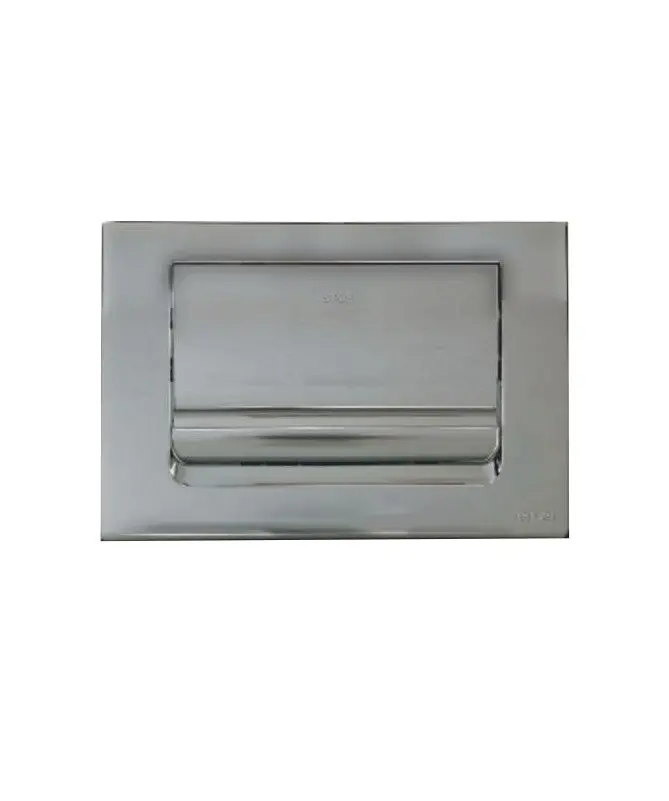 Regiplast / Oli Ria Series Polished Chrome Single-Button Flush Plate – Model 010244 (Formerly 170C) 1