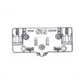 Regiplast/Oli Support Plate For Ref 760 Better & Ref 842 Expert Cisterns | Part No. 760002 1