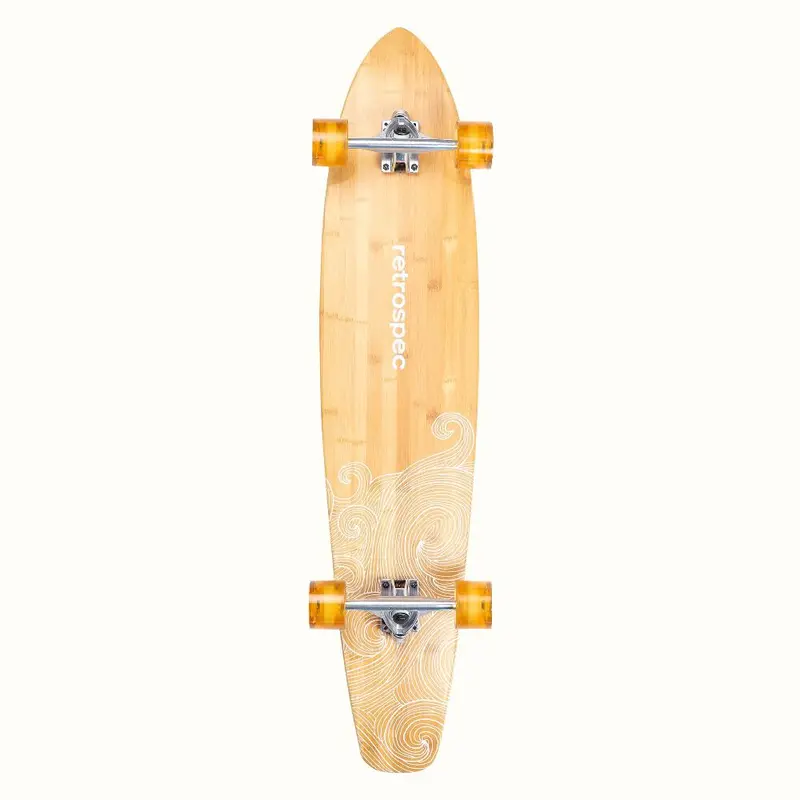 Retrospec Zed Riptide 44" Kicktail Longboard 1