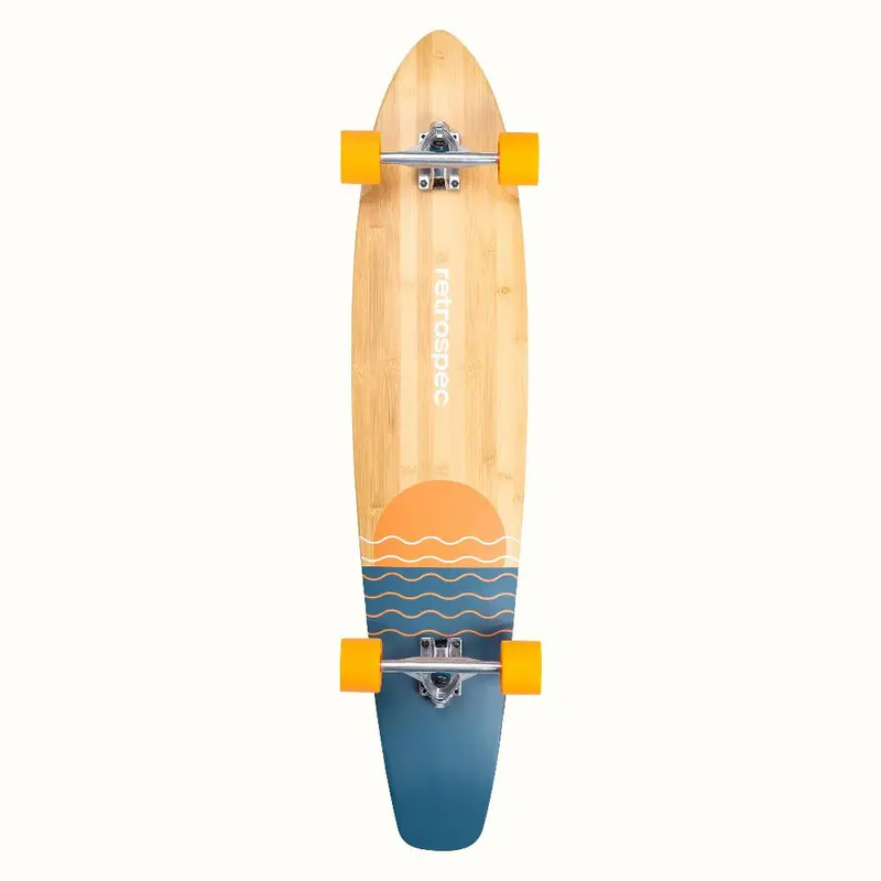 Retrospec Zed Zuma Sundown 44-Inch Kicktail Longboard 1