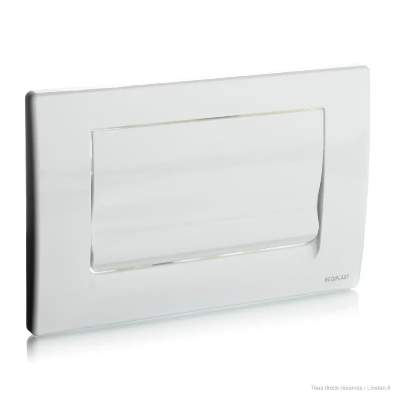 Ria Series Single-Button Trigger Plate By Regiplast/Oli – White Finish | Model 170B 1