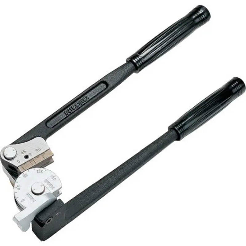 Ridgid Compact 3/16" Tube Bender For 180° Precision Bends – Black/Silver Finish 1
