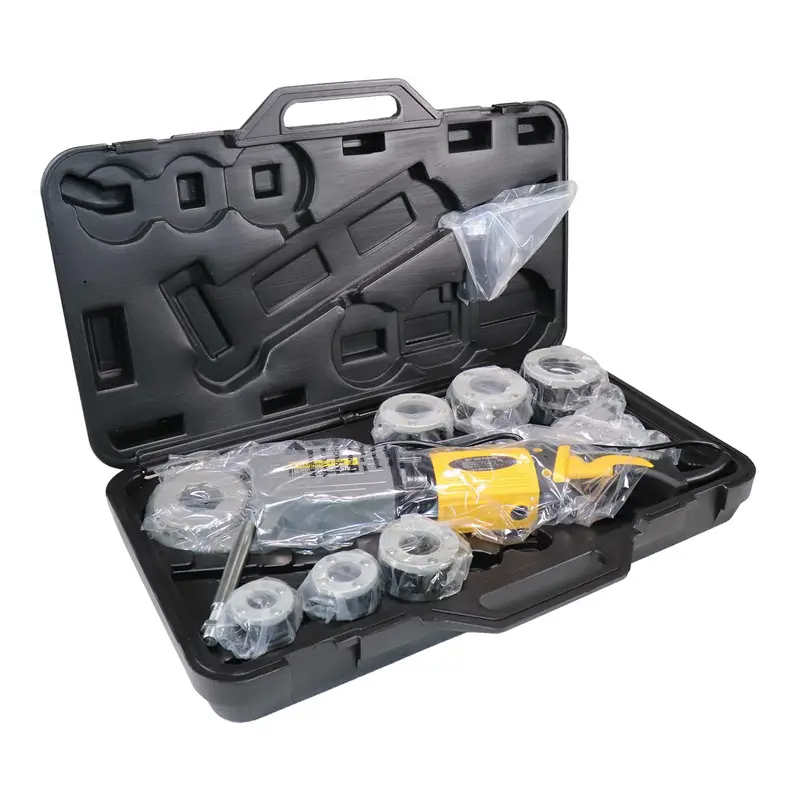 Ridgid Pro Max Manual Pipe Threader – 1/2" To 2" Npt, Includes 11-R Heads & Carrying Case 1