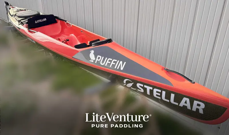 S14S G2 Puffin Multisport Kayak In Gray And Orange 1