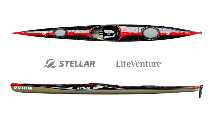 S18 R Multisport Kayak – Black/Red Modular Design 1
