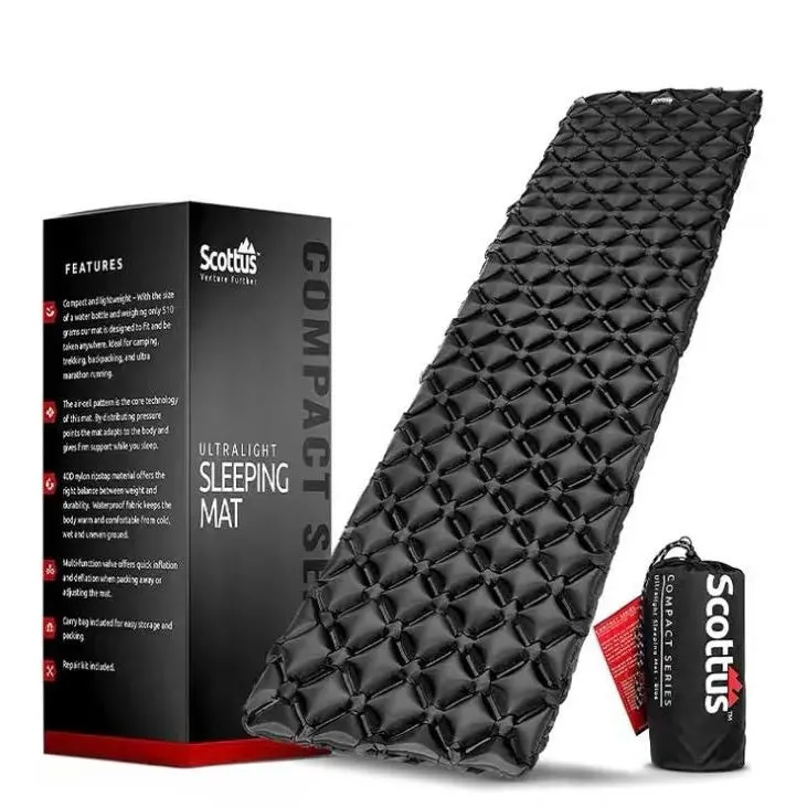 Scottus Compact Series Ultralight Inflatable Sleeping Pad – Lightweight, Affordable, High-Value Option 1