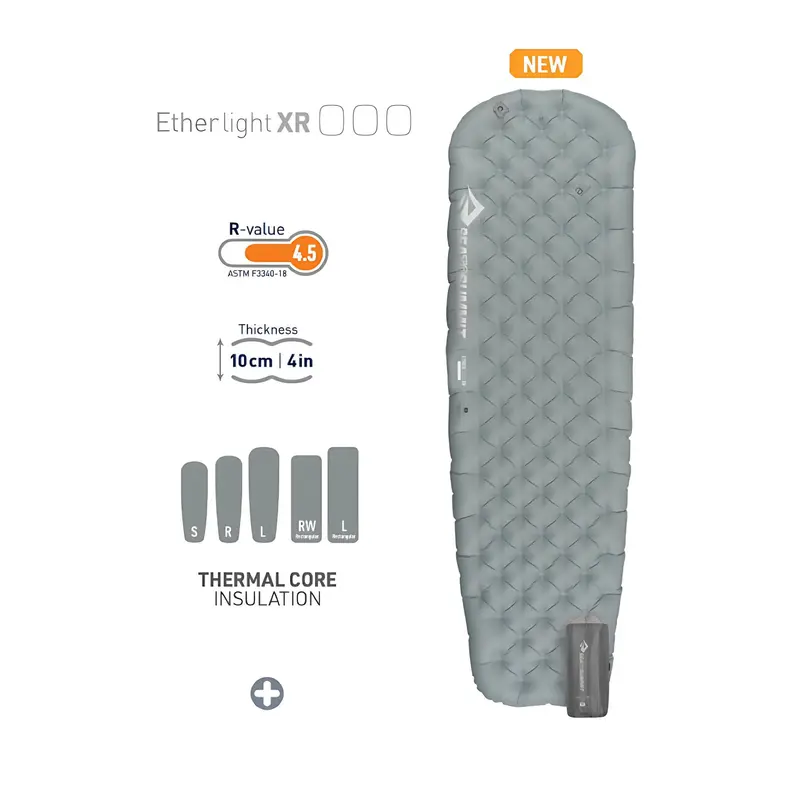 Sea To Summit Ether Light Xr Sleeping Pad – Lightweight, Thermally Efficient Inflatable Mat (2025) 1